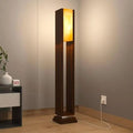 Modern Wooden LED Floor Lamp