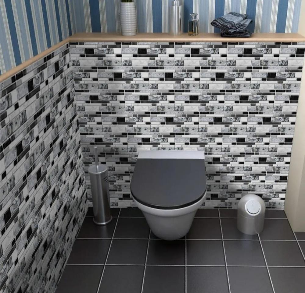 3D Marble Brick Wall Stickers – Self-Adhesive Waterproof Wall Panels